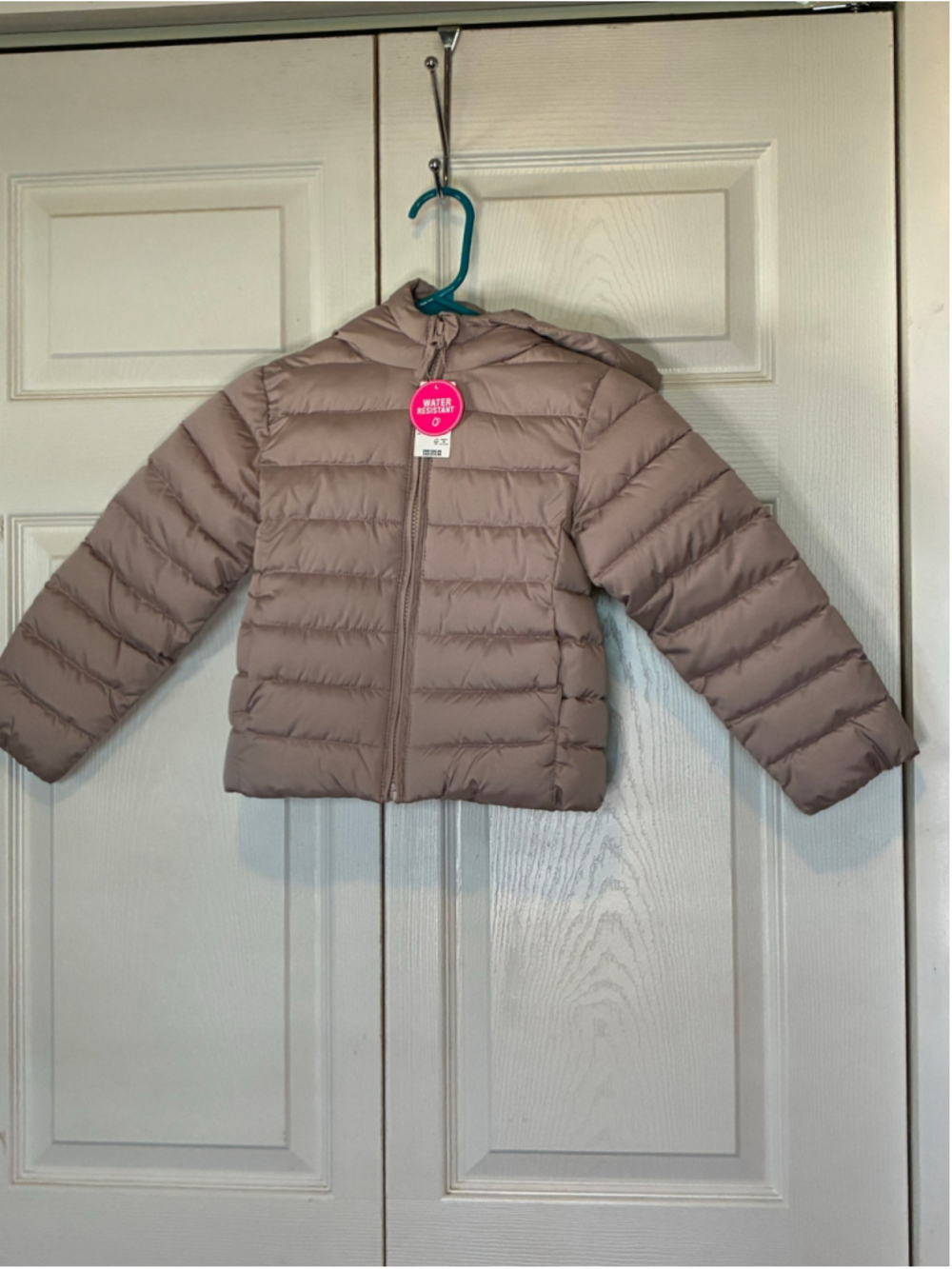Girls The Children's Place Puffer Jacket Size 4 Beige
